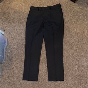 Men’s Haggar Tailored Black Dress Pants
